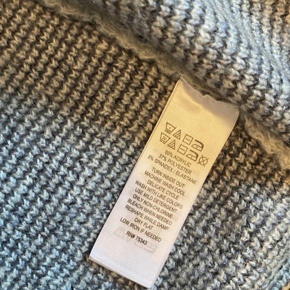 NWT Ruby Moon Boho Long Cardigan Duster Coat Sweater Size Small Blue - Picture 9 of 9